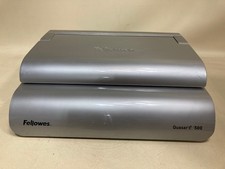 Fellowes Quasar E 500 Electric Comb Binding Machine With Power Cable Working