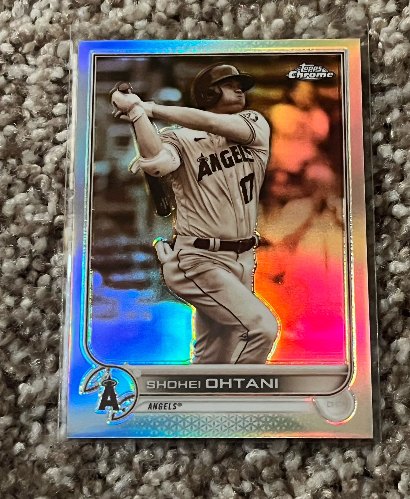 2022 Topps Chrome Sepia Refractor Shohei Ohtani #1 Los Angeles Angels