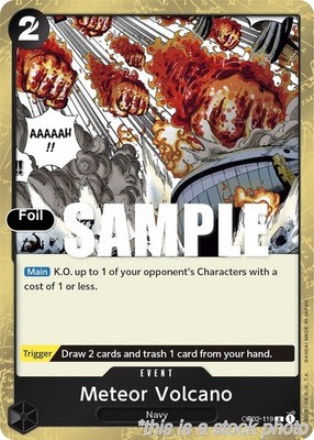 Meteor Volcano [OP02 - OP02-119]FoilNMOne Piece Card Game