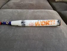 USED 2018 Worth Legit Ryan Harvey XL End Loaded 34in 26oz ASA/USA Softball Bat