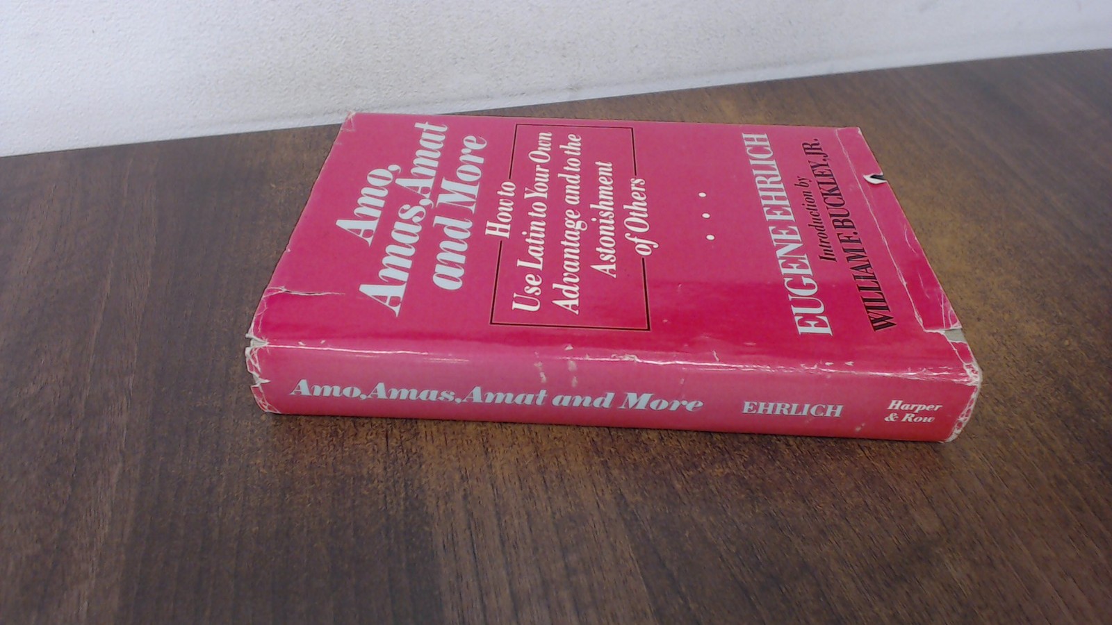 Amo- Amas- Amat- and More: How to Use Latin to Your Own Advantage