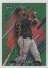 2025 Topps Finest Rare Green Refractor 6/25 Andrew McCutchen #277 1b8c