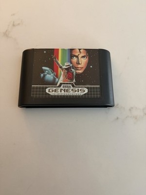 Michael Jackson's Moonwalker - Sega Genesis Game Cartridge - Authentic/Tested
