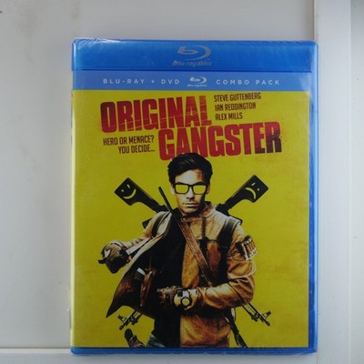 Original Gangster Blu-ray + DVD 2020 Combo Pack Steve Guttenberg Alex Mills