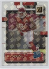 2022 Panini Clearly Donruss Rated Rookie Holo RR Logo Skyy Moore #74 2g0