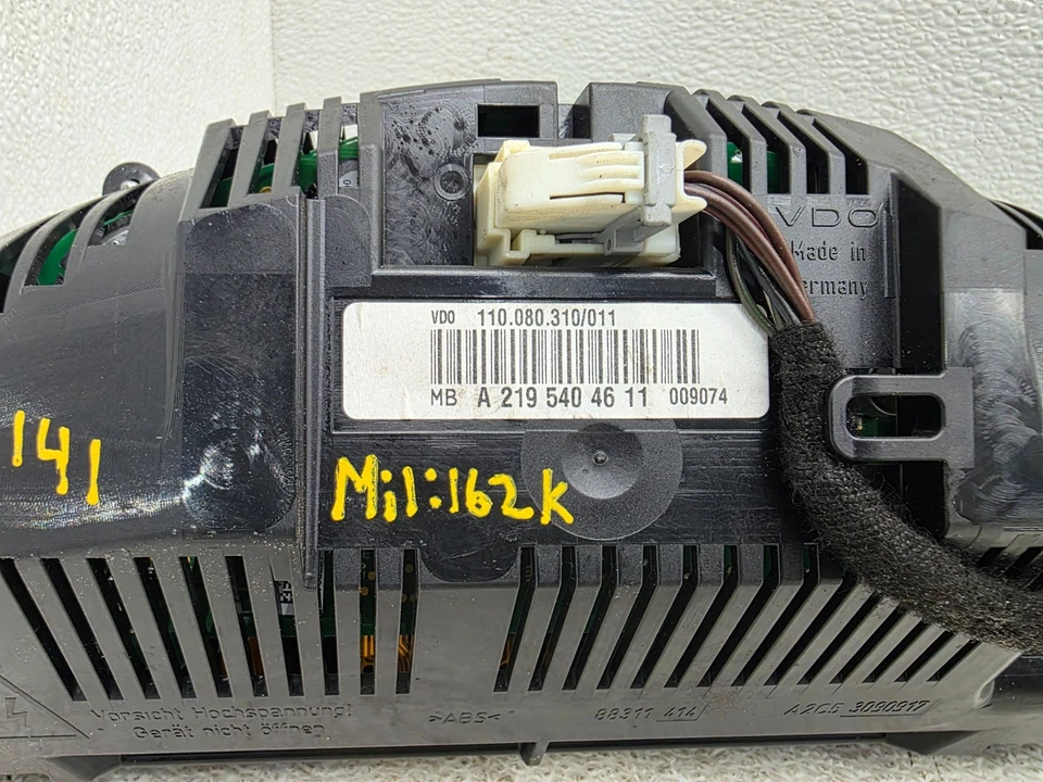 Mercedes Benz CLS500 2006-2011 velocímetro instrumento calibre Claster A2195404611 Foto 3 de 4