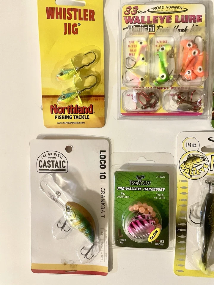 12x Señuelos de pesca de agua dulce varias marcas y tamaños Gr8 Stocking Stuffer para hombre Foto 3 de 4