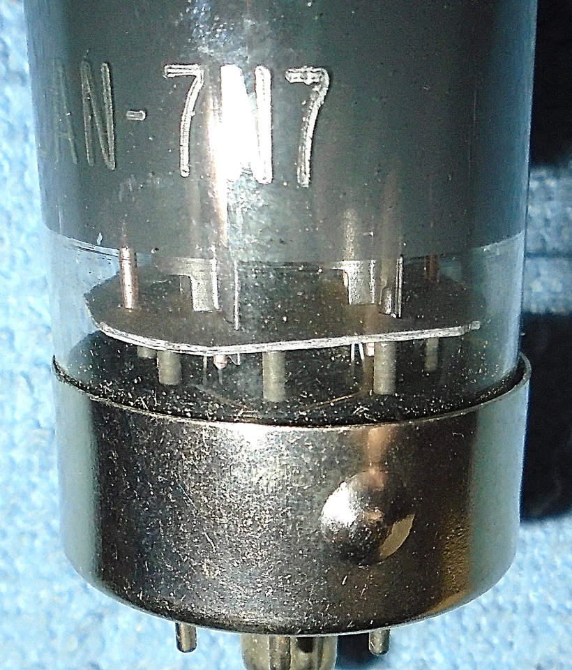 1 NOS National Union JAN 7N7 真空管高瓶双三极管 2 支撑杆 — 第 2/4 张图片