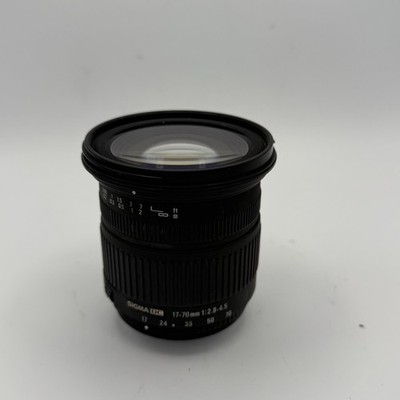 Sigma 17-70mm 2.8-4.5 17-70mm 2.8-4.5 For Nikon F Mount