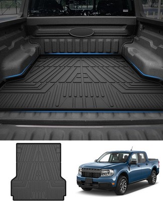 Powerty Truck Bed Mat for Ford Maverick (Gas & Hybrid XL/XLT/Lariat Models) 2022