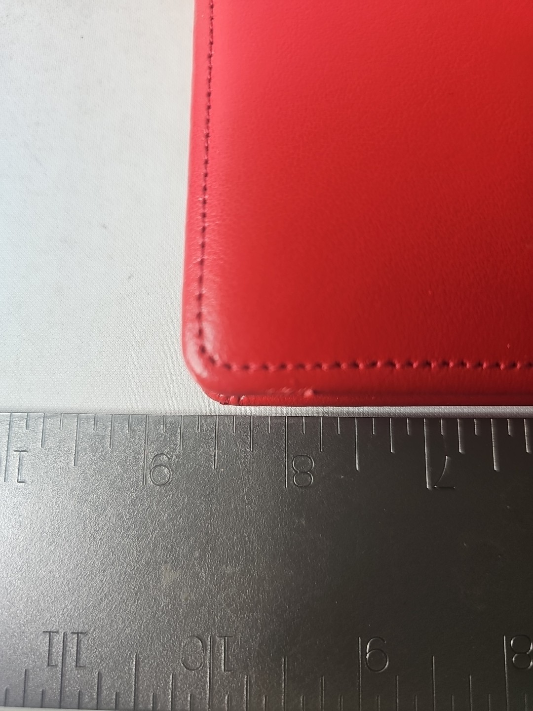 Red 8 disc Arc Disc bound Notebook Journal BuJo Planning