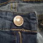 7 For All Mankind Girls Slim Skinny Ankle Blue Denim Medium Wash Jeans 10 — photo 3