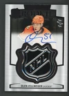 2024-25 Upper Deck The Cup Olen Zellweger Black Foil Shield Rookie Patch Auto /1