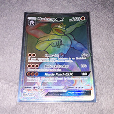 Pokemon TCG Machamp GX (Secret) 154/147 Burning Shadows Rainbow Rare Holo EN on eBay