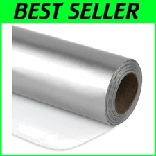 Silver Metallic Gift Wrap Paper - Matte Finish - 30" x 100'