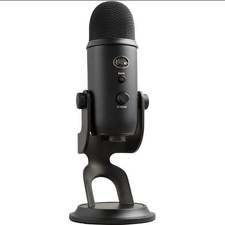 Blue Yeti Professional USB Condenser Microphone Multi-Pattern Blackout