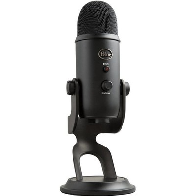 Blue Yeti Professional USB Condenser Microphone Multi-Pattern Blackout