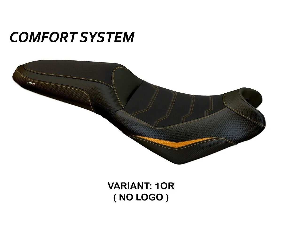 Seat saddle cover Nasir Comfort Sys Orange TPZ KAWASAKI VERSYS 650 2007 2022 cB