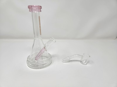 6.8in Premium Phoenix Star Pink Hookah Glass Phoenix STAR AUTHENTIC   