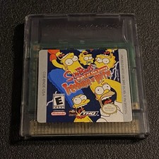 The Simpsons Night of the Living Treehouse of Horror Nintendo Game Boy Color