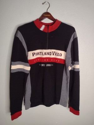 Eastvan Cima Coppi Wool Layer Full Zip Cycling Jacket Jersey XL Portland Velo HH