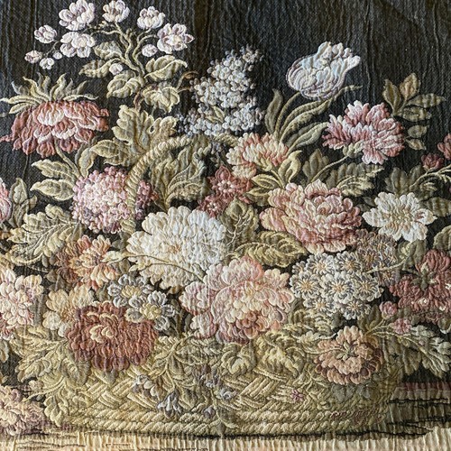 Vintage French/European Tapestry Floral Home Décor Wall Hanging 2x3’ - Picture 2 of 24