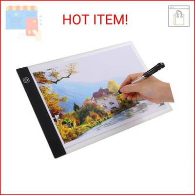 Mini A5 LED Light Box for Drawing and Tracing,A5 Diamond Art Painting Light Boar