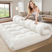 Hotel Quality Mattress Topper 10cm Deep Thick Single Double King Super All SIZES