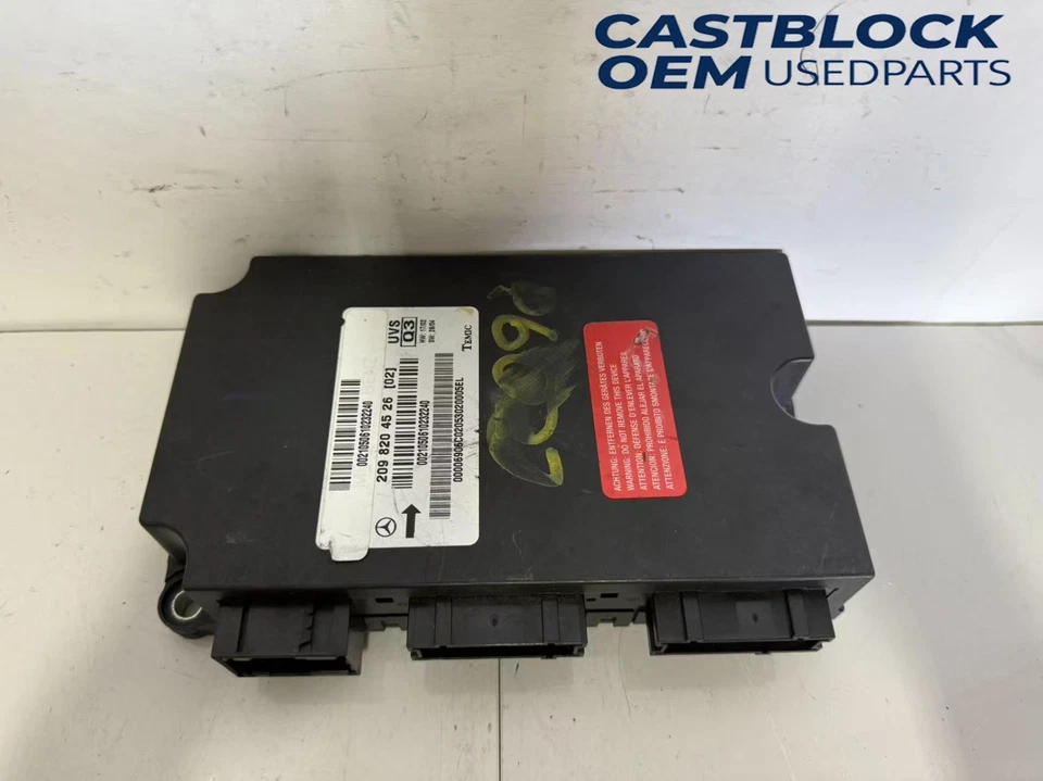 Módulo de control convertible Mercedes W209 CLK320 CLK500 2003-2009 2098204526 OEM Foto 3 de 4