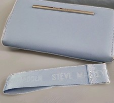 Steve Madden Light Blue Wristlet Wallet