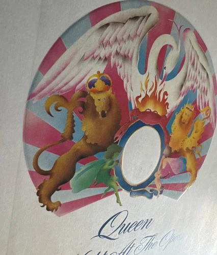 QUEEN  A NIGHT AT THE OPERA  1975 UK 1st , 'blair's', embossed logo, Excellent