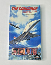 The Concorde Airport ‘79 VHS 1979 MCA Home Video - Brand New Sealed! The Concorde Airport ‘79 VHS 1979 MCA Home Video - Brand New Sealed!