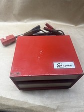 Vintage Snap-on Mt417 Secondary Tach Dwell Meter Complete W All Leads Cords Vg
