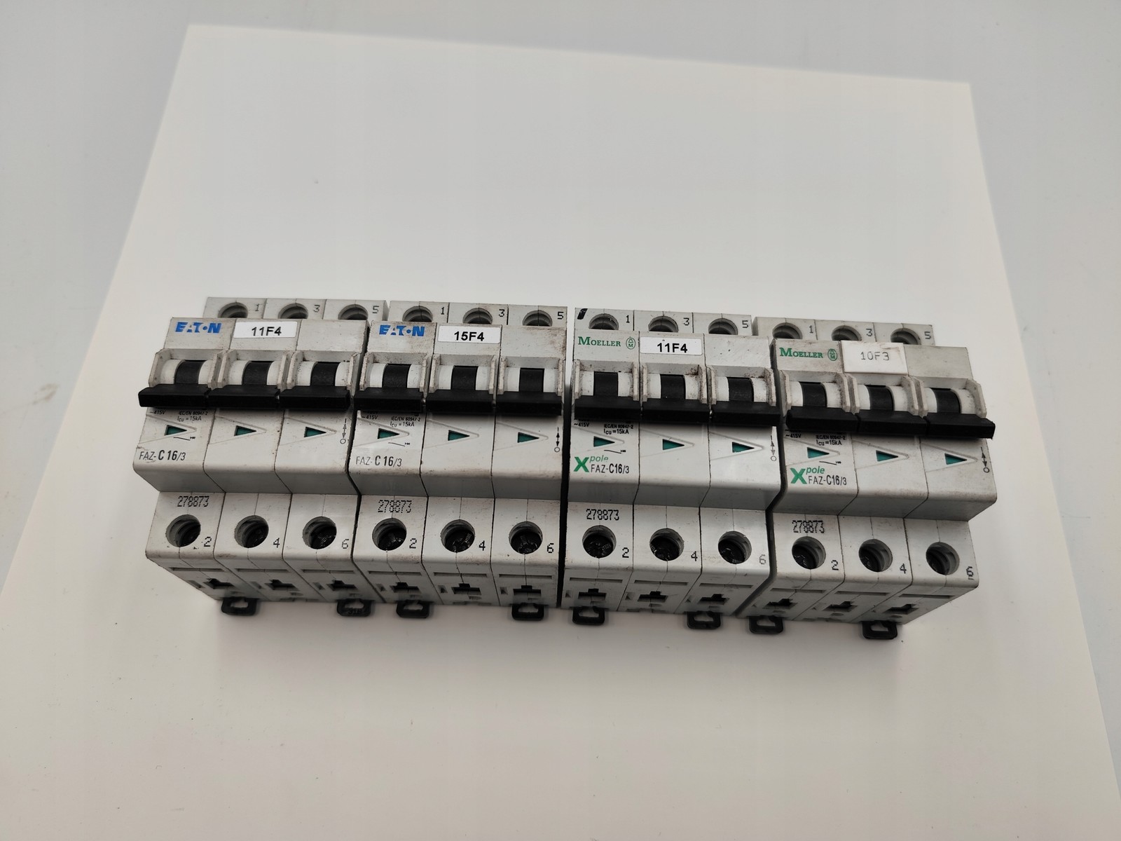 Eaton 278873 Overcurrent Circuit Breaker FAZ-C16/3