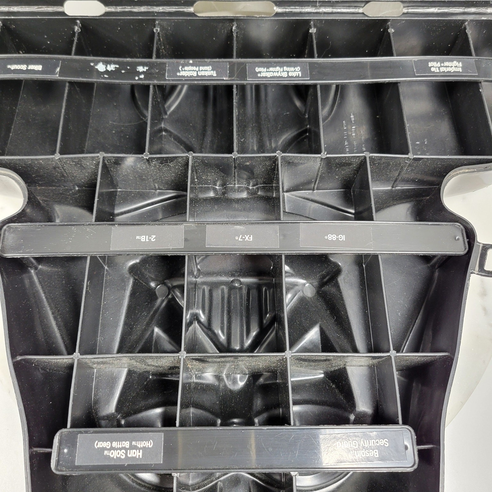 VTG 80s Star Wars Return of the Jedi Darth Vader Accessory Action Figure Case