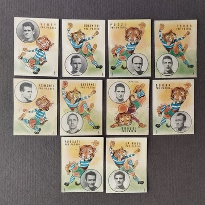 1950 ''Grande Concorso FIDASS 1950 Candy Football'' - PRO HOMELAND - 10 footballers