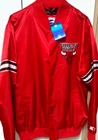 NWT! RARE! Chicago Bulls ‘90s Vintage Style Satin AUTH Starter Jacket LG jersey