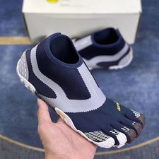 Scarpe da trekking Vibram Five Fingers V-Alpha da uomo blu bianco taglia US 6-11,5