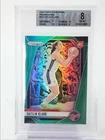 CAITLIN CLARK 2024-25 PANINI PRIZM WNBA ROOKIE GREEN FEVER #22 RC BGS 8 Q3722