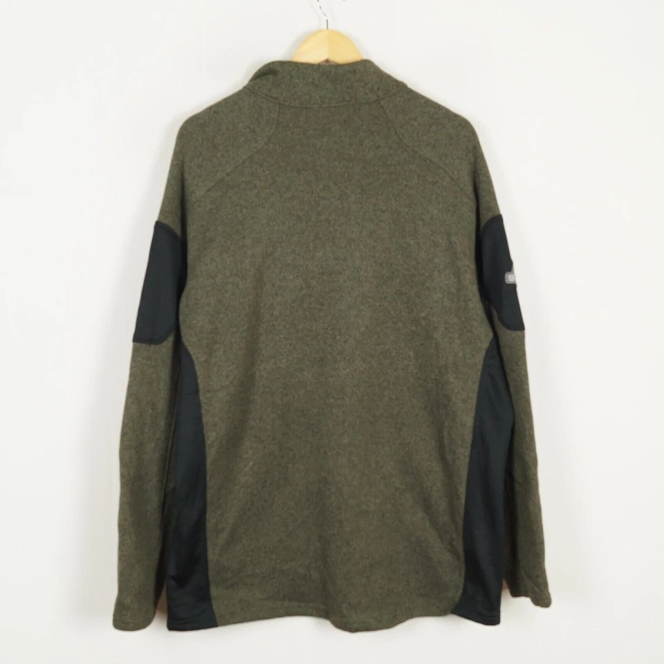 Pull SPYDER taille XL polyester fermeture éclair intégrale col faux... - Photo 2/4