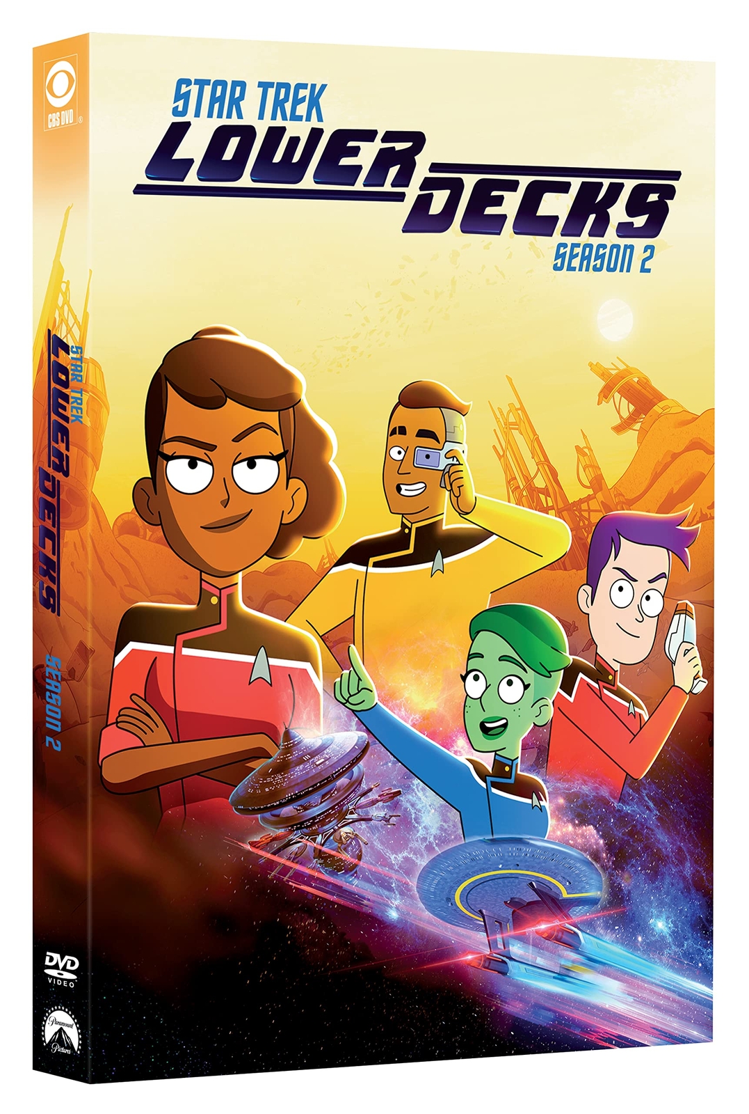 Star Trek: Lower Decks - Season Two (DVD) Tawny Newsome Jerry O'Connell