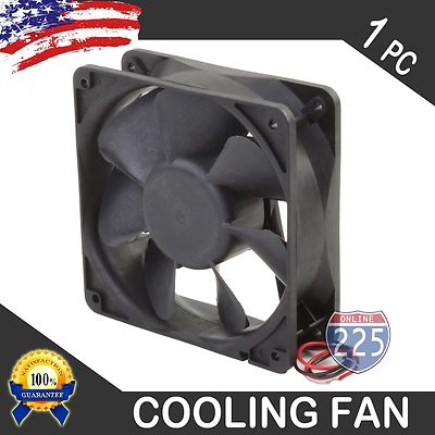 6'' Square Cooling Fan 12 Volt Rotary 1 1/2'' depth Amplifier Computer Electronic