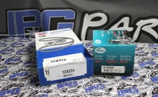 Gates Timing Belt - Tensioner - Water Pump For 1992-1995 Honda Civic Ex Si D16Z6