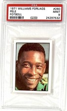 1971 WILLIAMS FORLAGS PELE *RARE* PSA 9 (POP 1) *HIGHEST GRADED* ((IMPOSSIBLE))