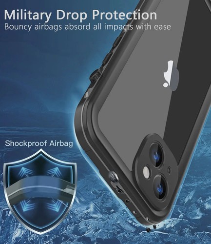 Funda Impermeable IP68 Transparente Completa Sellada para iPhone 16 15 14 Plus 13 12 11 Pro Max - Imagen 11 de 26
