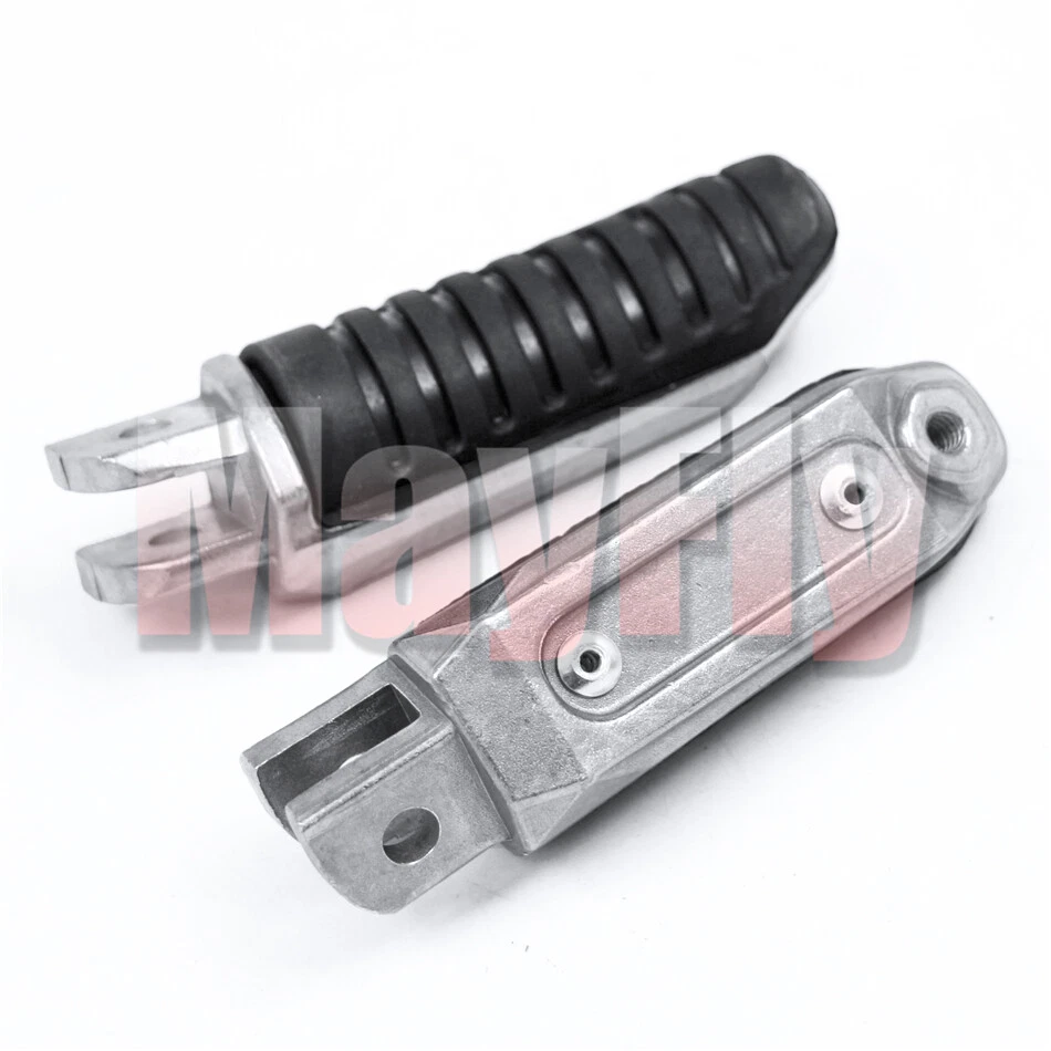 Apto para Suzuki GSR400 GSX1250 GSF600 GX650F GSX750 reposapiés delantero estriberas Foto 3 de 4