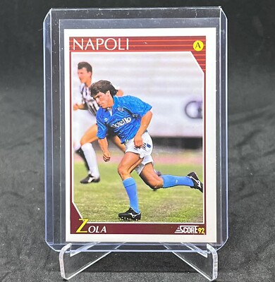 Sticker Gianfranco Zola Napoli #168 – EUROFLASH Calcio 92 – Collectionneur – Rare
