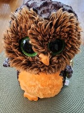 Ty Beanie Boos - MIDNIGHT the Owl (6 Inch) NEW - MINT with MINT TAGS