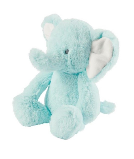 blue elephant teddy bear