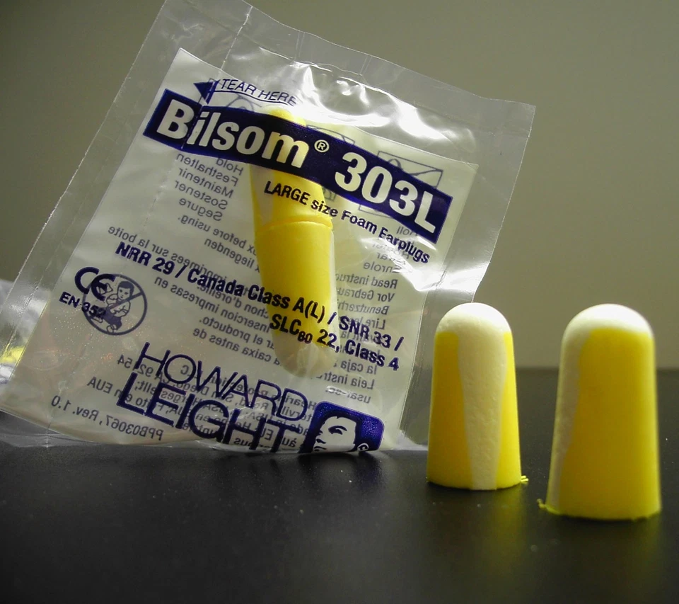 Gehörschutz Ohrstöpsel, Bilsom 303L paarweise 25-200 Paar Top Qualität